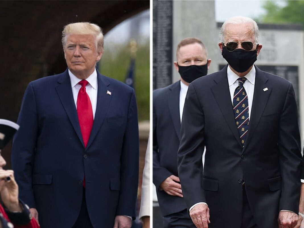 IS BIDEN WEARING TRUMPS' CLOTHES