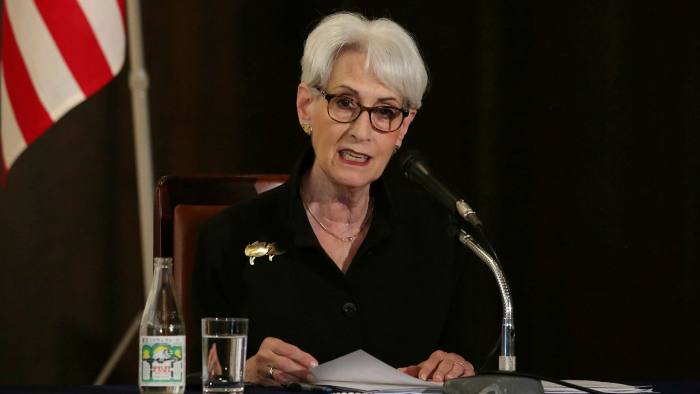 WENDY SHERMAN FLIES TO CHINA #288