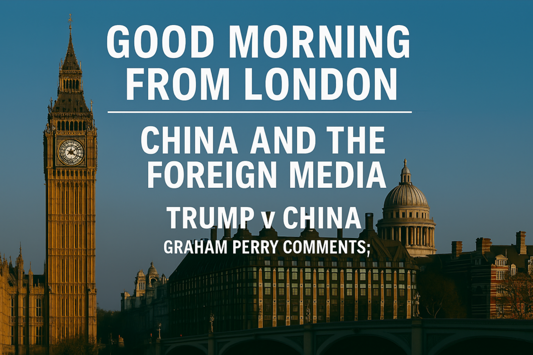 CHINA POST #565 CHINA AND THE FOREIGN MEDIA
